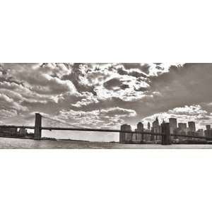  4x10 New York City Brookly Bridge Clouds 389 Gallery 
