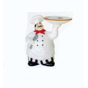  Fat Italian chef with Tray Kitchen decor counter Top 