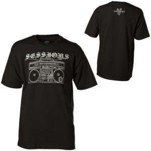   Sessions Boombox Short Sleeve T Shirt   Mens: Sports & Outdoors