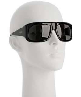 Mosley Tribes black Sosa oversized rectangular sunglasses   