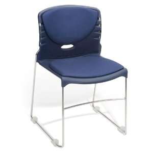  OFM Fabric Seat & Back Stack Chair: Office Products