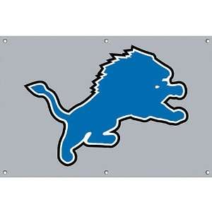    Detroit Lions 2 X 3 2 sided Banner Flag