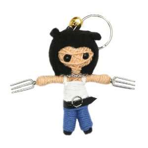  Wolverine Voodoo String Doll Keychain 