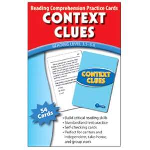  7 Pack EDUPRESS CONTEXT CLUES PRACTICE CARDS Everything 