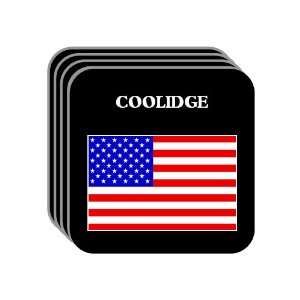  US Flag   Coolidge, Arizona (AZ) Set of 4 Mini Mousepad 