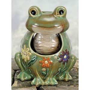  Table Top Frog Water Fountain Waterfall Patio, Lawn 