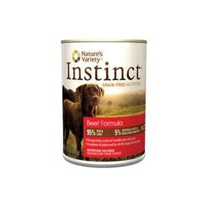   Instinct Beef Formula Canned Dog Food 12/13.2 oz cans 