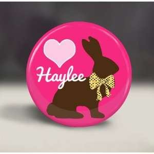  Pocket Mirror, Personalized   Easter Bunny Beauty