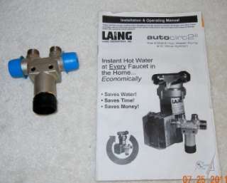 Laing Autocirc 2 Instant Hot Water Pump 5 Steps Install Stop Waiting 