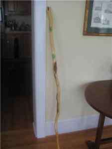 Hand Carved Irish Walking Stick  