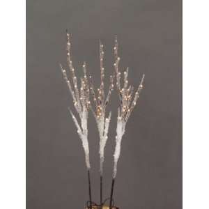   Lighted Christmas Snow Branches 30   Clear Lights