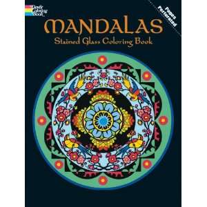  Stained Glass Coloring Books: Mandalas: Electronics