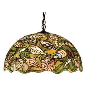  20 Inch W Seashell Pendant Ceiling Fixture: Home 