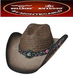  Bullhide ENCHANTED Western Cowboy Hat Toyo Straw /Linen NWT  