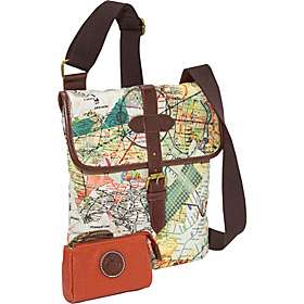 Sydney Love Subway Quilted Across the Body and Waxed Canvas Accessory 