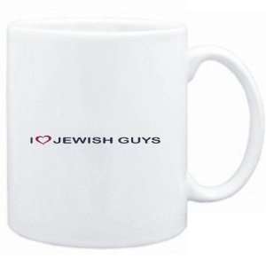  Mug White  I LOVE Jewish GUYS  Religions Sports 