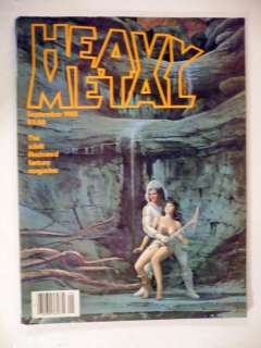Heavy Metal, Adult Illustrated Fantasy Magazine, 1980  