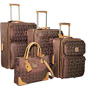 Diane Von Furstenberg Signature Seven 4 Piece Luggage Set   