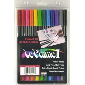  Le Plume II Marker Set 12 Primary Colors Arts, Crafts & Sewing