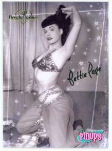 BETTIE PAGE CLASSIC PINUPS GOLD #5 BENCHWARMER 2006  