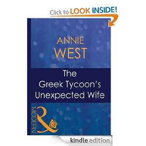 The Greek Tycoons Unexpected Wife Annie West  Kindle 