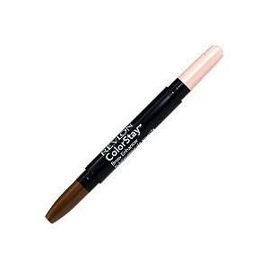Revlon ColorStay Brow Enhancer Blackened Brown/Taupe (Quantity of 4)