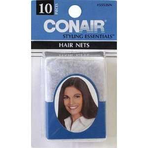  Conair Styling Essentials Hair Nets Medium 10 Pieces (6 
