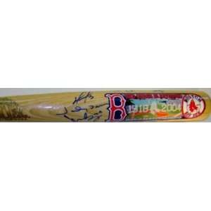 2004 W.S. Red Sox Team 22 SIGNED Cooperstown Bat JSA   Autographed MLB 