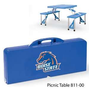   Table Portable table with 4 bench seats; folds into carrying case