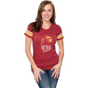  USC Trojans 47 Brand Womens Scrum Safety Tee Sports 