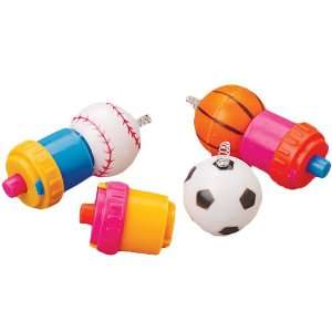  Sports Ball Spring Spin Tops Toys & Games