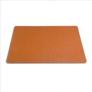    DACASSO Tan Leather 30 x 19 Desk Mat wrapped edge