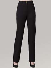 st john marie twill pants clean lined stretch cotton pants in a
