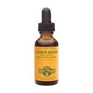  Herb Pharm   Lemon Balm 1 oz: Health & Personal Care