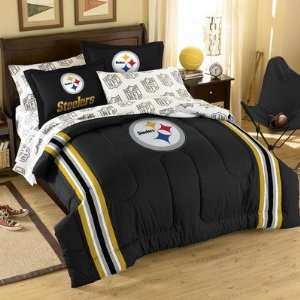   /4078/BBB NFL Pittsburgh Steelers Bed in Bag Set: Sports & Outdoors