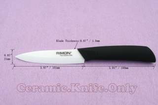 RIMON Ceramic Chefs Knife CMT AZ401 (Black)  