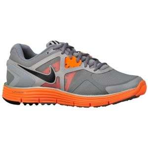Nike LunarGlide + 3 Shield   Mens   Running   Shoes   Cool Grey/Total 