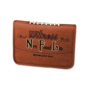  Bible Cover   NFL Football Large Tan 