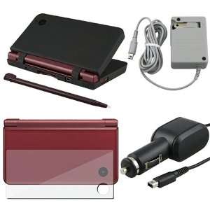   : Charger+Stylus+Case+Screen Film For Nintendo DSi LL/XL: Video Games