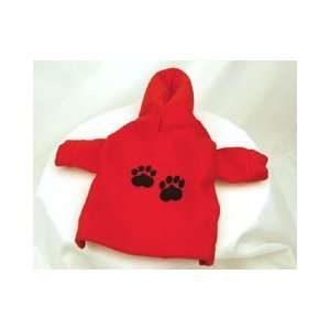   : Paw Prints Embroidered Polar Fleece for Dogs (Medium): Pet Supplies