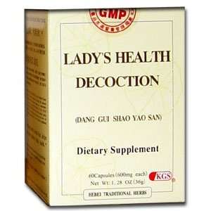  Ladys Health Decoction (Dang Gui Shao Yao San) 60 