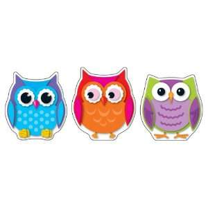  Colorful Owls Cut Outs (9781609968380) Carson Dellosa 