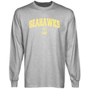  UNC Wilmington Seahawks T Shirts  UNC Wilmington Seahawks Ash Logo 