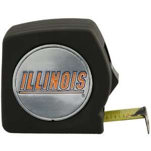  Illinois Fighting Illini 25 Tape Measure Sports 