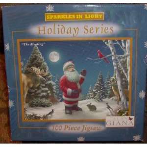  Holiday Sparkles Puzzle The Meeting 100 Piece Jigsaw 