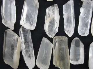 1845g UNCUT ROUGH clear quartz crystal point #35  