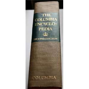  The Columbia Encyclopedia in One Volume Second Edition no 
