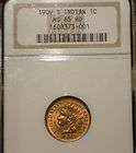 1909 S INDIAN HEAD CENT PENNY ** NGC MS65RD ** KEY DATE