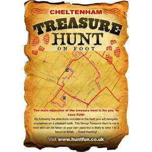  Cheltenham Treasure Hunt on Foot (Huntfun.Co.Uk 