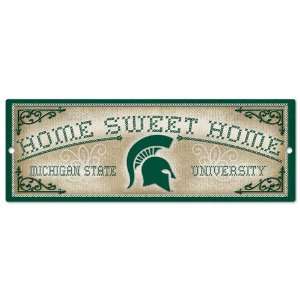  MICHIGAN STATE SPARTANS 6x17 WOOD SIGN Sports 
